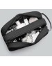 GASTON LUGA Косметичка с двумя отделениями Spläsh Double Zipped Toiletry Bag. Цвет: черный