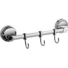 Аксессуары для ванной комнаты и туалета САНАКС 1213 Вешалка с тремя крючками прямая