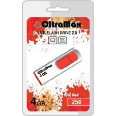 USB флэш-накопитель OLTRAMAX OM-4GB-250-красный