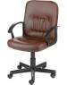 Кресло компьютерное OLSS кресло ЧИП Ультра коричневый экокожа