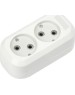Колодка SMARTBUY (SBE-10-2-00-N), 2 гнезда 10А/2,2кВт б/з