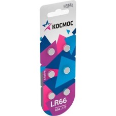 Элементы питания КОСМОС KOCG4(LR66)6BL