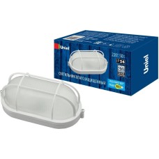 ЭЛЕКТРИКА UNIEL (UL-00006774) UWL-O02 100W/E27 IP54 WHITE Овал/Решетка