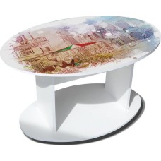 Стол журнальный БИТЕЛ СЖ Верона Белый В3