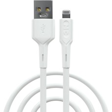 Кабель MORE CHOICE (4620202553133) K63i 2м USB 2.4A для Lightning , белый