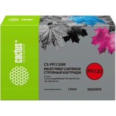 Картридж CACTUS Картридж CS-PFI120M, PFI-120 M, пурпурный пигментный / CS-PFI120M