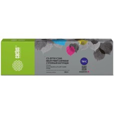 CACTUS Картридж CS-EPT01C300, T01C3, пурпурный пигментный / CS-EPT01C300