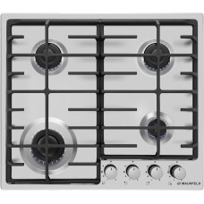 Варочная панель газовая MAUNFELD Газовая варочная панель EGHS.64.6CS/G, 4 конфорки, нержавеющая сталь, серебристый