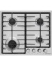 Варочная панель газовая MAUNFELD Газовая варочная панель EGHS.64.6CS/G, 4 конфорки, нержавеющая сталь, серебристый