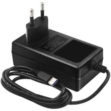 GEMBIRD Блок питания NPA-DC4 для Raspberry Pi 4B, Черный, 5.1V, 3A, 15.3Вт, Кабель 1.5 m, USB Type-C output jack