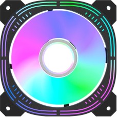 FORMULA Вентилятор для корпуса Nulight 12BK Reverse ARGB 120х120x25 черный 4-pin 25.34дБ (NULIGHT 12BK ARPW REVERSE) Ret