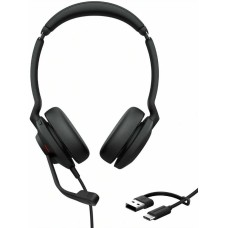 JABRA Гарнитура Evolve2 30 SE, для компьютера/мобильных устройств, накладные, проводные, черный [23189-999-779]