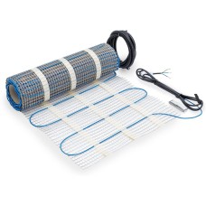 Мат нагревательный ENSTO Нагревательный мат FinnMat160, для стяжки/плитки, максимальная площадь обогрева 8 м², серый