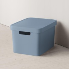 Ящик Ambient AFK031PPGB Ящик для хранения 17л Folk, серо-голубой