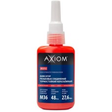 Фиксатор AXIOM AS312 Фиксатор резьбовых соединений термостойкий неразъёмный (50мл)(упак.12 шт)