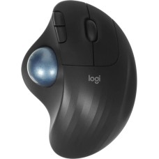 LOGITECH Трекбол M575S черный оптическая 2000dpi беспров. BT/Radio USB 4but (910-007035)