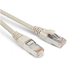 HYPERLINE Патч-корд PC-LPM-STP-RJ45-RJ45-C5e-10M-LSZH-GY FTP RJ-45 вил.-вилка RJ-45 кат.5E 10м серый LSZH 26AWG