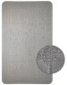 САНАКС - Коврик в ванную КЛАССИК УНИ камень, одинарный СЕРЫЙ, 55х90 см, 100% полиэстер 00332