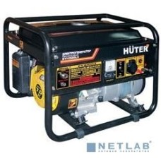 Huter DY4000LX 64/1/22 Электрогенератор {электростартер четырехтактный,3000Вт,220В/50Гц,78Дб,принудительное охлаждение,бак 15 л,расход бенз 395 г/кВтч,расход масла 6,8, габариты 610х430х46 вес 42,5кг}