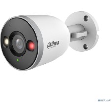 DAHUA DH-IPC-F3DP-IL-0280B Уличная цилиндрическая IP-видеокамера 3Мп; 1/2.8” CMOS;2.8мм; двойная подсветка IP67 металл, пластик; Wi-Fi 2.4ГГц