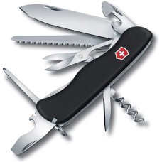 VICTORINOX Нож перочинный OUTRIDER (0.8513.3) 111мм 14функц. черный карт.коробка