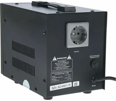 Стабилизатор UNIEL (03108) RS-1/1000 - 1,0 кВА.