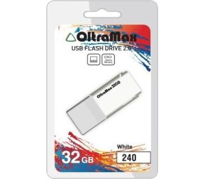 USB флэш-накопитель OLTRAMAX OM-32GB-240-белый