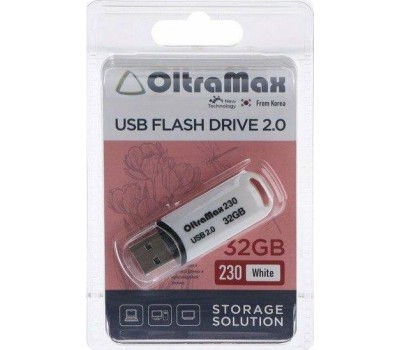 USB флэш-накопитель OLTRAMAX OM-32GB-240-белый