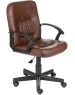 Кресло компьютерное OLSS кресло ЧИП Ультра коричневый экокожа