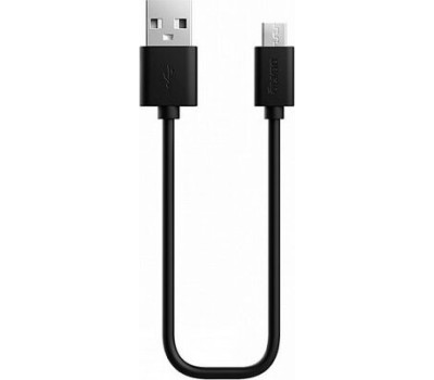Дата-кабель OLMIO кабель microUSB - 1М. черный (38693)