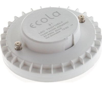 Лампа светодиодная ECOLA T5QV10ELC GX53 10,0W TABLET 220V 4200K матовая 27X75