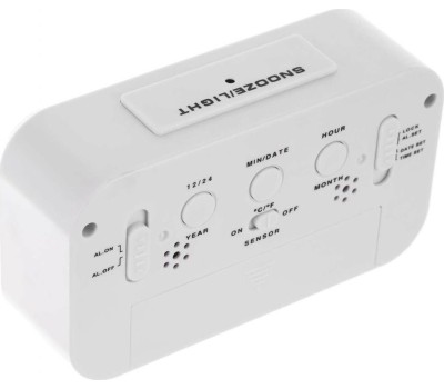 Часы PERFEO (PF_A4848) SNUZ - PF-S2166 белый