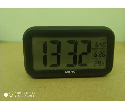 Часы PERFEO (PF_A4848) SNUZ - PF-S2166 белый
