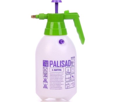 Опрыскиватель PALISAD Опрыскиватель ручной, 2 л, с насосом и клапаном сброса давления 64738