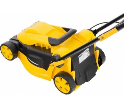 Газонокосилки электрические DENZEL Газонокосилка электрическая GM-1200, 1200 Вт, шир. 32 см, 3 уров., травосб. 25 л. 96615