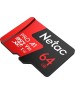 Карта памяти NETAC 64Gb MicroSD P500 Extreme Pro + SD adapter (NT02P500PRO-064G-R)