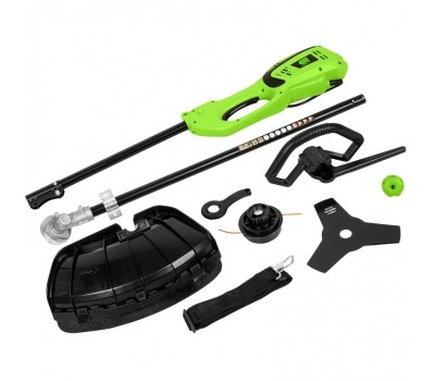 Триммер электрический СИБРТЕХ Триммер электрический ЭК-1200, 1200 Вт, 380 мм, разборная штанга, катушка, диск 96632