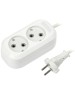 Колодка SMARTBUY (SBE-10-2-00-N), 2 гнезда 10А/2,2кВт б/з