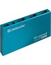 USB хаб DEFENDER (83505) Septima Slim USB2.0, 7портов,блок питания2A