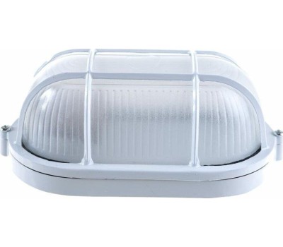 ЭЛЕКТРИКА UNIEL (UL-00006774) UWL-O02 100W/E27 IP54 WHITE Овал/Решетка