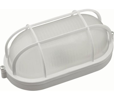 ЭЛЕКТРИКА UNIEL (UL-00006774) UWL-O02 100W/E27 IP54 WHITE Овал/Решетка