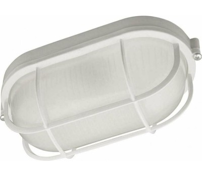 ЭЛЕКТРИКА UNIEL (UL-00006774) UWL-O02 100W/E27 IP54 WHITE Овал/Решетка