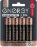 Батарейка алкалиновая ENERGY Ultra LR6/8B (АА) 104980