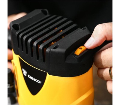 Фрезер DEKO DKR1900, 16000-30000 ходов/мин, 8 и 12 мм 063-4222