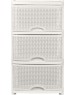 Комод KEEPLEX KL378312048 Ajur трехсекционный 50х41,5х45см белое облако