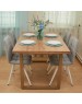 Стул обеденный POLINI Home Berlin SM, светло-серый - белый (2 кор.)