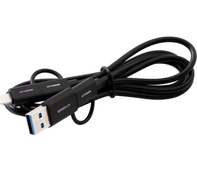 Кабель ERGOLUX (15248) ELX-CDC07-C02 Черный