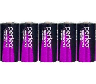 Батарейки PERFEO (PF_C3313) CR123/5SH LITHIUM EXTRA
