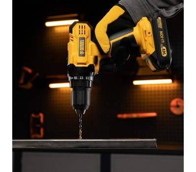 Набор сверл DENZEL Набор сверл по металлу, 1,5-6,5 мм, HSS-Tin, Golden Tip, 13 шт 72318