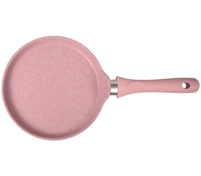 Сковорода KUKMARA сб240tsr а/пр литая блинная 24см Trendy style rose